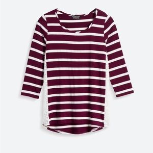 Beverley Side Panel knit top